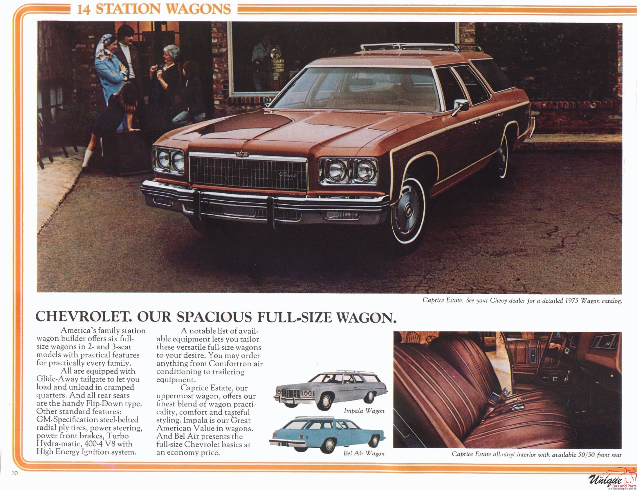 1975 Chevrolet Full-Line Brochure Page 10